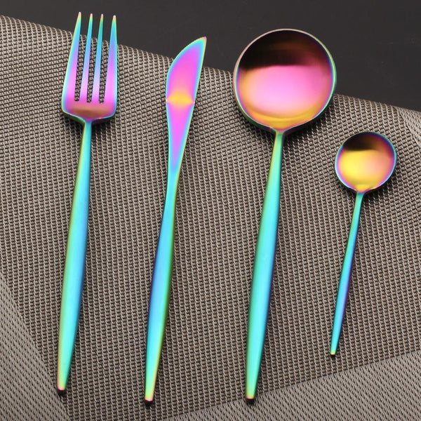 Arya Iridescent Flatware