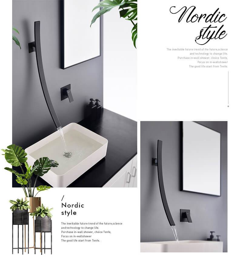 Minimalistic Vertical Faucet DECORATIQ | Home&Decor