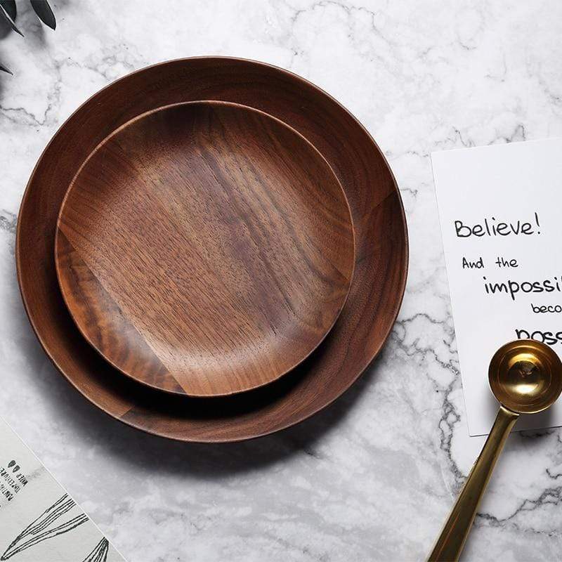 Eloise Wooden Plate DECORATIQ | Home&Decor