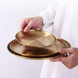 Golden Element Plate Collection DECORATIQ | Home&Decor