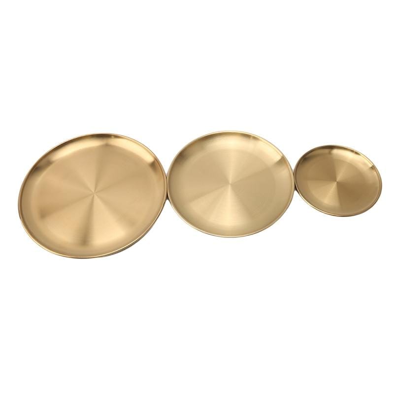 Golden Element Plate Collection DECORATIQ | Home&Decor