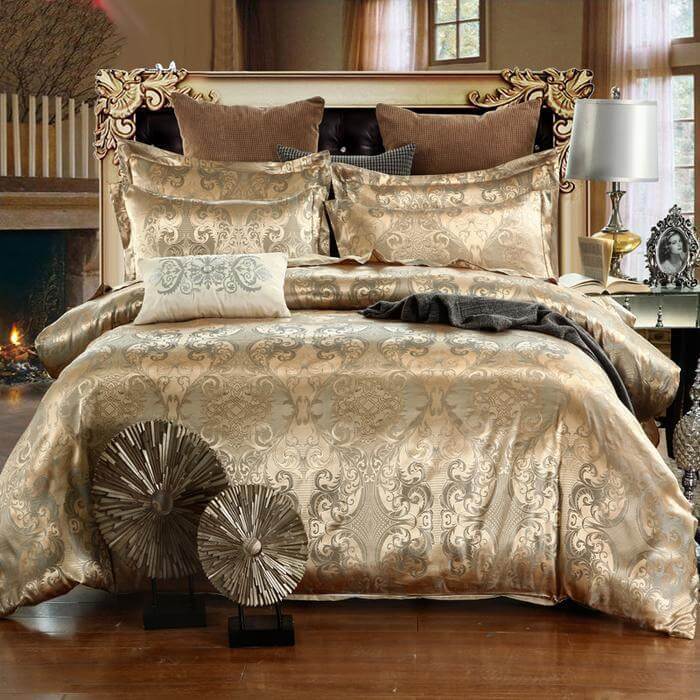 Gold Rush Duvet Cover Set DECORATIQ | Home&Decor