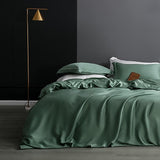 Charlotte Monochromatic Lyocell Duvet Cover Set DECORATIQ | Home&Decor