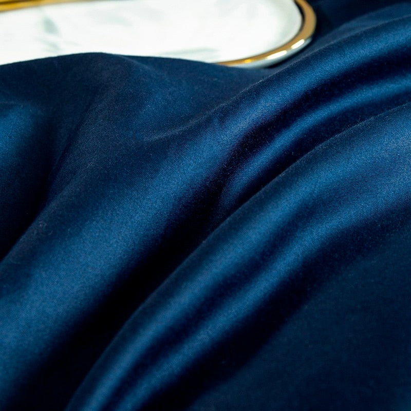 Blue China' Custom Cotton Fabric (Prussian Blue)