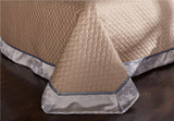 Impero Blue Silver Silk Cotton Jacquard Luxury Chinese Duvet Cover Set DECORATIQ | Home&Decor