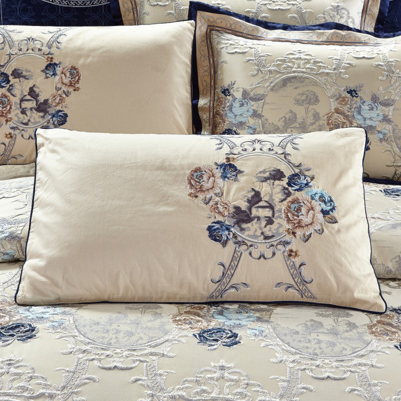 Oriental Jacquard Luxury Bedding Set DECORATIQ | Home&Decor