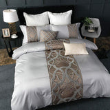 Chain of Luxury Duvet Cover Set (Egyptian Cotton) DECORATIQ | Home&Decor