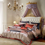 Venora Luxury Jacquard Duvet Cover Set DECORATIQ | Home&Decor