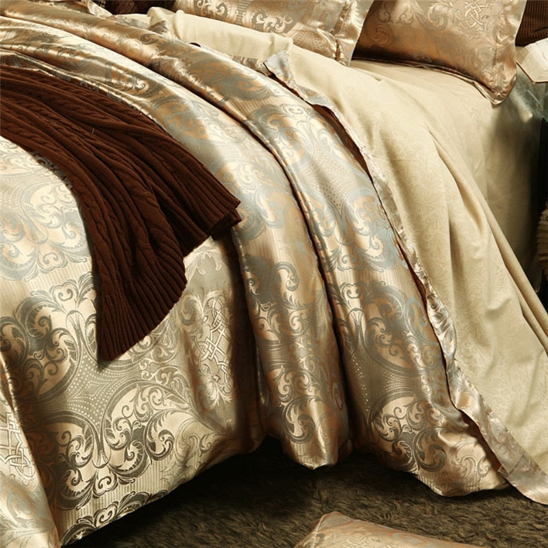 Gold Rush Duvet Cover Set DECORATIQ | Home&Decor