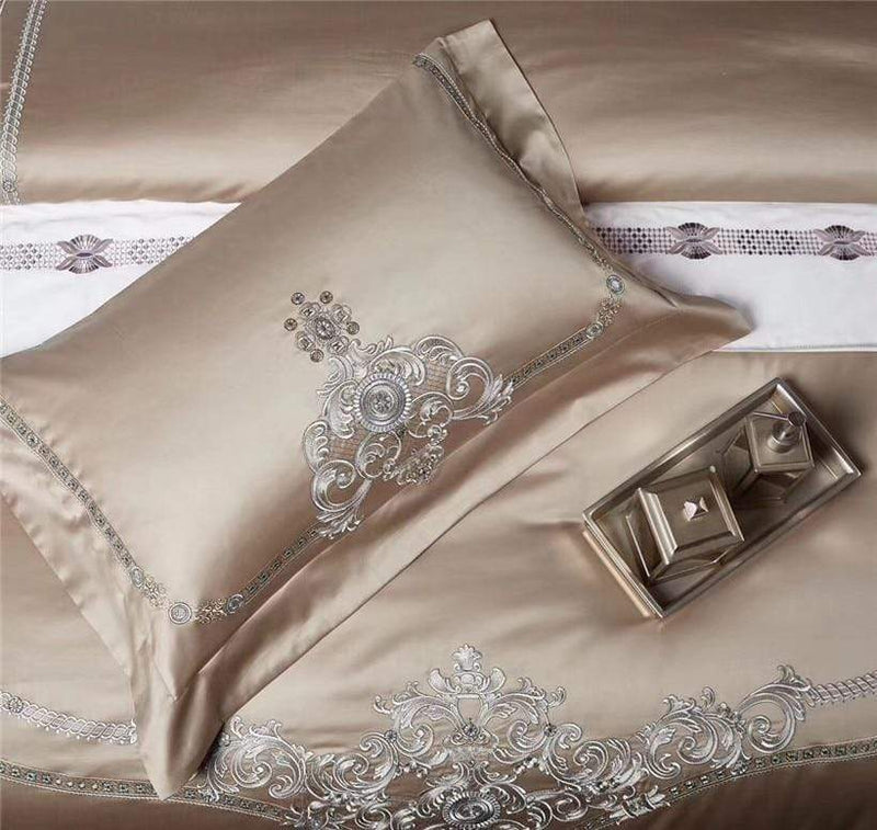 Buckingham Billet Duvet Cover Set (Egyptian Cotton) DECORATIQ | Home&Decor