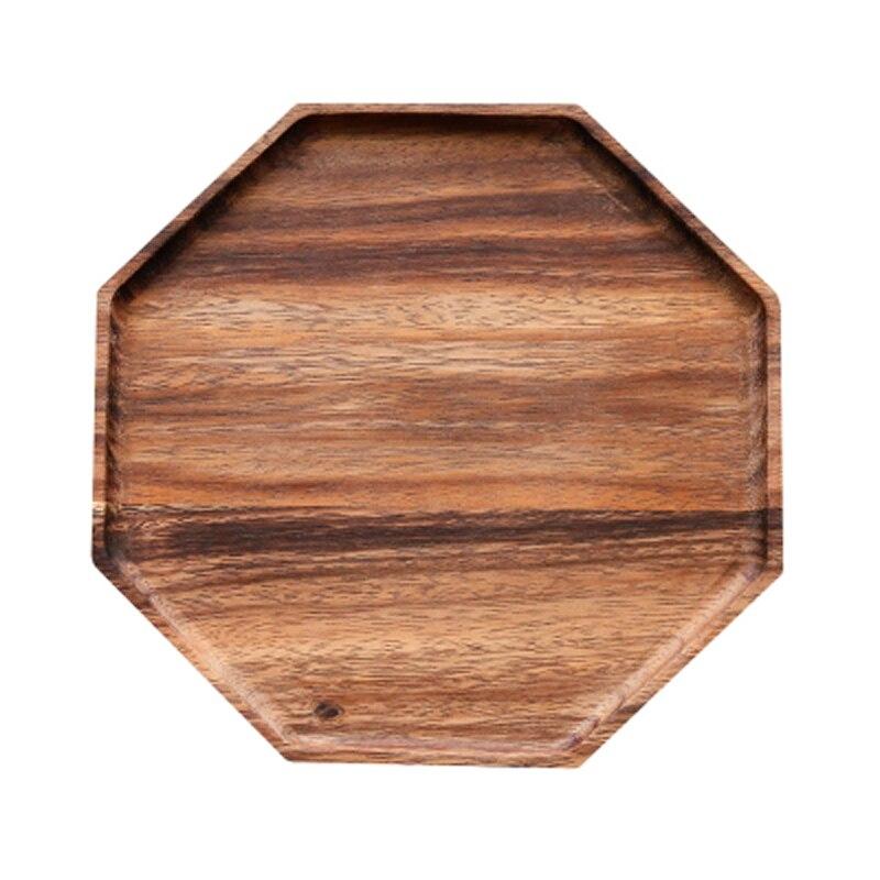 Geometry Acacia Wood Plate DECORATIQ | Home&Decor