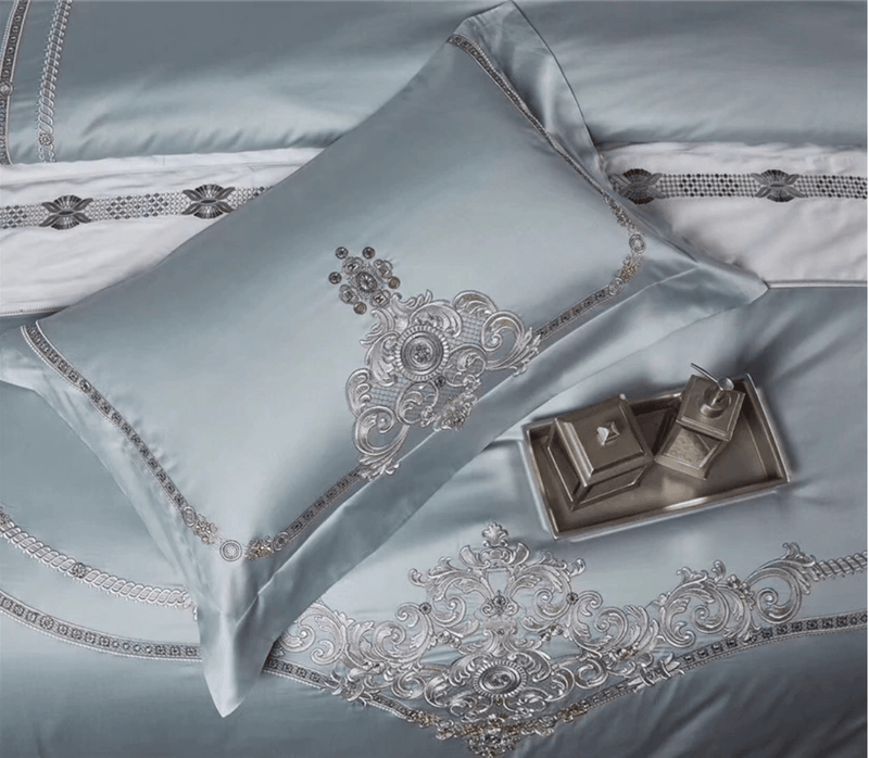 Buckingham Billet Duvet Cover Set (Egyptian Cotton) DECORATIQ | Home&Decor