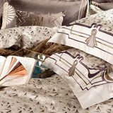 Venora Luxury Jacquard Duvet Cover Set DECORATIQ | Home&Decor