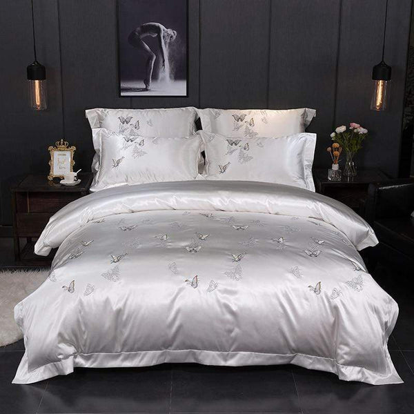 Platinum Falls Duvet Cover Set