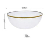 Opaque Bowl Collection DECORATIQ | Home&Decor