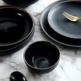 Venti Black Dining Set DECORATIQ | Home&Decor