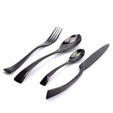 Jet Black Flatware DECORATIQ | Home&Decor