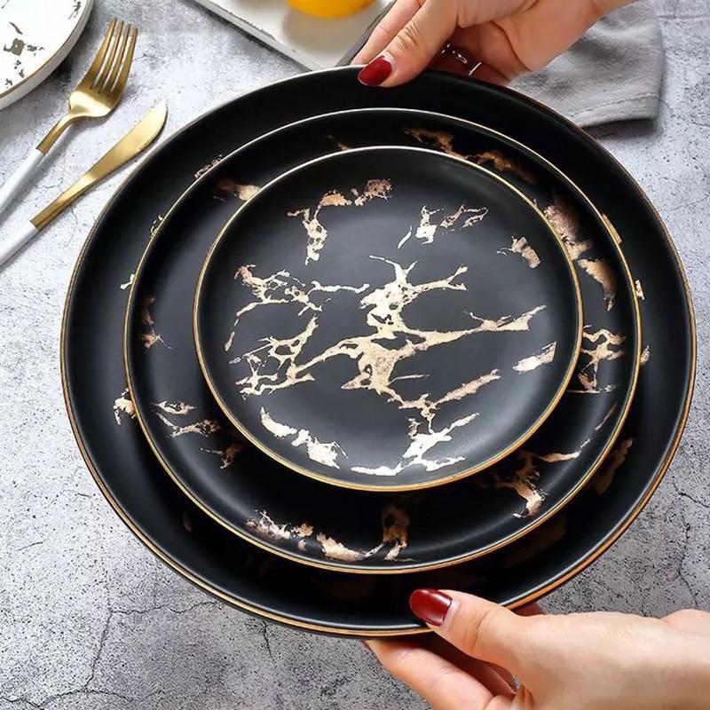 Rome Marble Plate DECORATIQ | Home&Decor