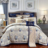 Oriental Jacquard Luxury Bedding Set DECORATIQ | Home&Decor