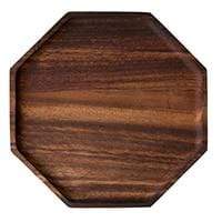 Geometry Acacia Wood Plate DECORATIQ | Home&Decor